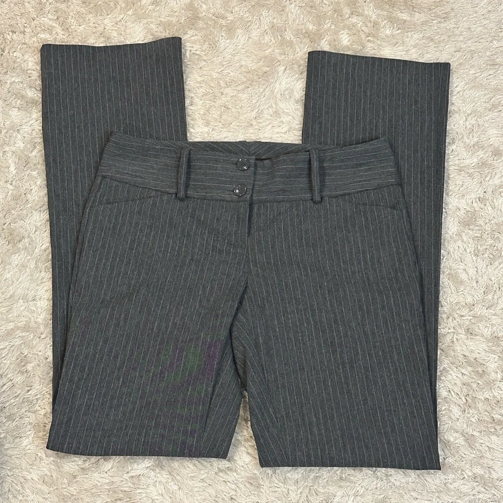 The Limited Charcoal Flared Bootcut Pants - Size 4